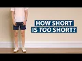 How Long Should Your Shorts Be A Visual Guide to Men s Shorts Length