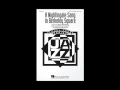A Nightingale Sang in Berkeley Square (SATB Choir) - Arranged by Kirby Shaw