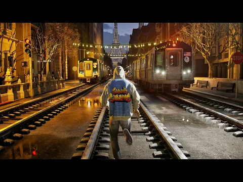 Download MP3 Subway Surfers But in RTX ON | PARIS