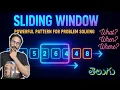 Intro to Sliding Window - Placement Series DSA in Telugu