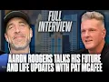 Aaron Rodgers Talks His Plans For His Future McCarthy Relationship With Pat McAfee