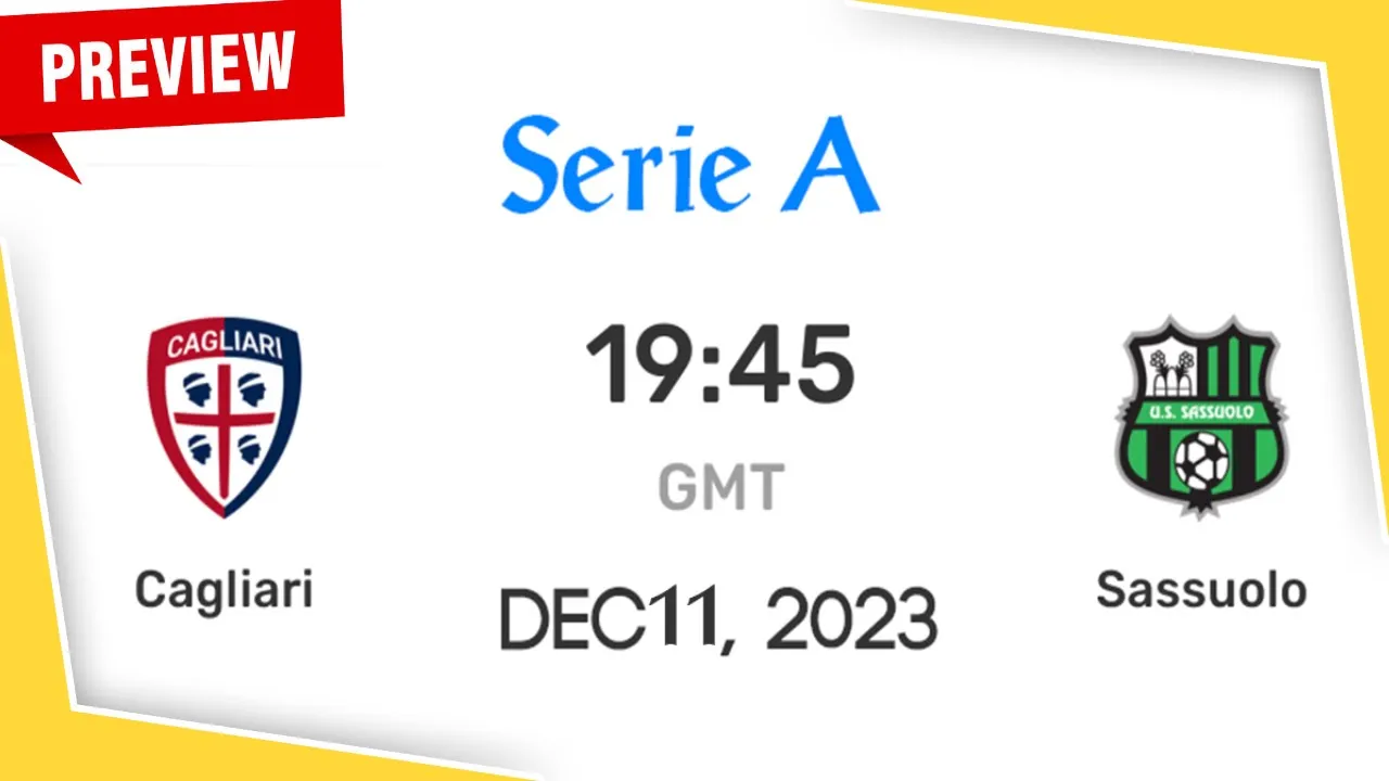 Serie A | Cagliari vs. Sassuolo - prediction, team news ...