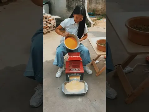 😱 घर बैठे गेहूं पीसने की शानदार मशीन! छोटी सी चक्की, बड़े-बड़े काम! 🔥#shorts #farming #shorts video