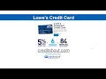 Lowes Credit Card And Project Card Review