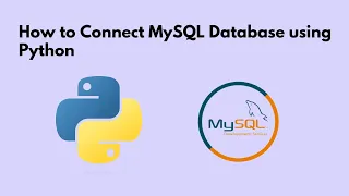 Connect to a MySQL database in Python MySQL Connector Python