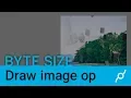 Draw image op - byte size