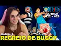 Lagu EL REGRESO DE BUGGY 🤡😮 | REACCION A ONE PIECE POR PRIMERA VEZ  (422 - 423)