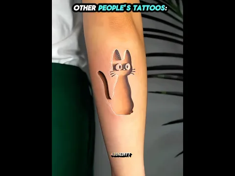 Other People's Tattoos 💀🤯 #edit #tranding #troll #cr7 #trollface