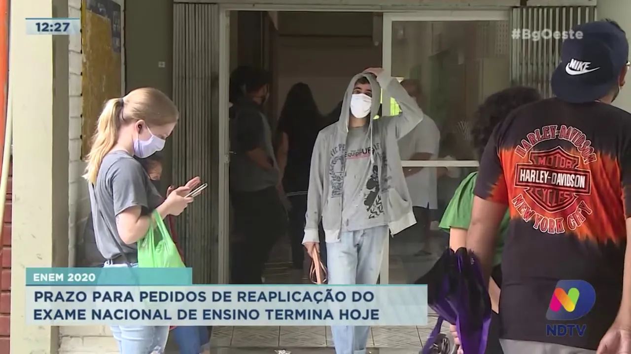 Enem 2020: Prazo para pedidos de reaplicação do exame termina nesta sexta-feira (29)