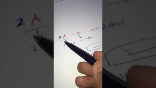 طريقة تحديد المادة المحددة للتفاعل والمادة الفائضة  طريقة تحديد المادة المحددة للتفاعل والمادة الفائضة