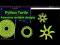 Top 05 Awesome Python Turtle Design