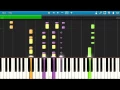 INSTRUMENTAL REMIX - Fight Song - Rachel Platten - Piano Cover Synthesia