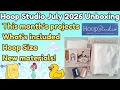 Hoop Studio July 2026 unboxing See the projects hoop size mor e Sign up info below