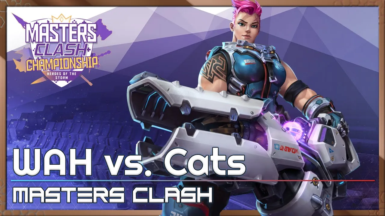 WAH vs. Cats - Masters Clash Q2 - Heroes of the Storm 2022