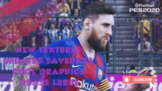 pes 2020 new save data and textures grass lurus
