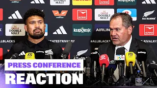 All Blacks Immediate Reaction to Second Springboks Test | Press Conference (Cape Town)