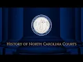 History of North Carolina Courts 2022