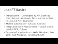 1 - LeanFT Basics
