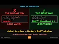 Docker Image Why docker logs Shows NOTHING The Logging Mistake Zero to Architect