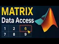 How to Extract Data from a Matrix in MATLAB Simple Techniques 008