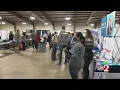 Job seekers make rounds at booming Central Florida job fair