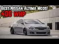 How Much HP Can You Add to an Altima We Break It Down by Budget QR25DE VQ35DE