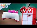 Download Lagu Os momentos mais heroicos do Numberblock Dez 🦸‍♀️ | Aprenda a contar até 10 | Numberblocks Português