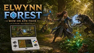 World of Warcraft on AYN Thor Elwynn Forest WoW China Titan Reforged