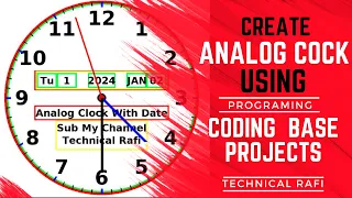 How to Create Analog Clock Analog Clock Using Python