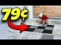 Garage Flooring Is Expensive Do This Instead