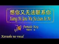 想你又无法联系你 【卡拉OK (女)】《KTV KARAOKE》 - Xiang Ni You Wu Fa Lian Xi Ni (Female)