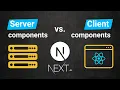 Server Components vs Client Components in Next js