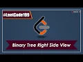 LeetCode 199 Binary Tree Right Side View Solution Explained Crack it Acharya Vemu