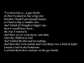 Roger Waters. Three Wishes (lyrics). 1992