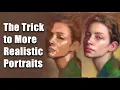 Download Lagu This Simple Trick Will Make Your Portraits Look More Realistic!– Live Paint-Along