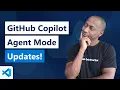 Copilot Edits and Agent Mode Updates