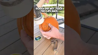Pumpkin carving life hack