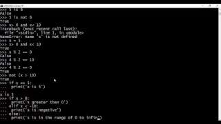 Conditional Execution