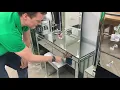 How to remove drawers assemble a Mirrored Dressing Table VEN66