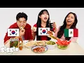Download Lagu Koreans Try Homemade Mexican Food For the First Time!