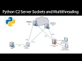 Python C2 Server - Sockets and MultiThreading