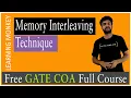 Memory Interleaving Technique Lesson 73 Computer Organization Learning Monkey