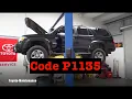 Toyota 4Runner code P1135 Air-Fuel sensor heater circuit B1 S1