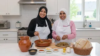 تحدي الطبخ أنا وأختي ن بدع في طنجية اللحم 