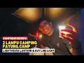 Download Lagu Campgear Review: 2 LAMPU CAMPING PAYUNG.CAMP | Lighthouse lantern \u0026 Guy Line Light #mykhalishjourney