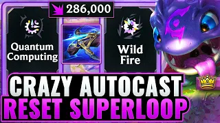Quantum Computing Exodia 5 Autocasts per Second w Hexbolt Resets League Arena Gameplay