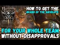 How to get The Brand of the Absolute for your WHOLE TEAM without disapproval BG 3 Patch 8 Gameplay