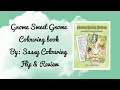 Gnome Sweet Gnome Colouring Book By Sassy Colouring Flip and Review