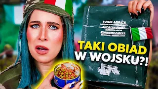 CO JEDZĄ WŁOSCY ŻOŁNIERZE NA OBIAD? 🇮🇹 Włoskie racje wojskowe MRE| Agnieszka Grzelak Vlog