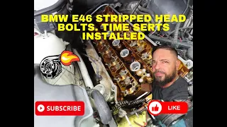 How to Repair a BMW Engine Block Thread using Time Serts
